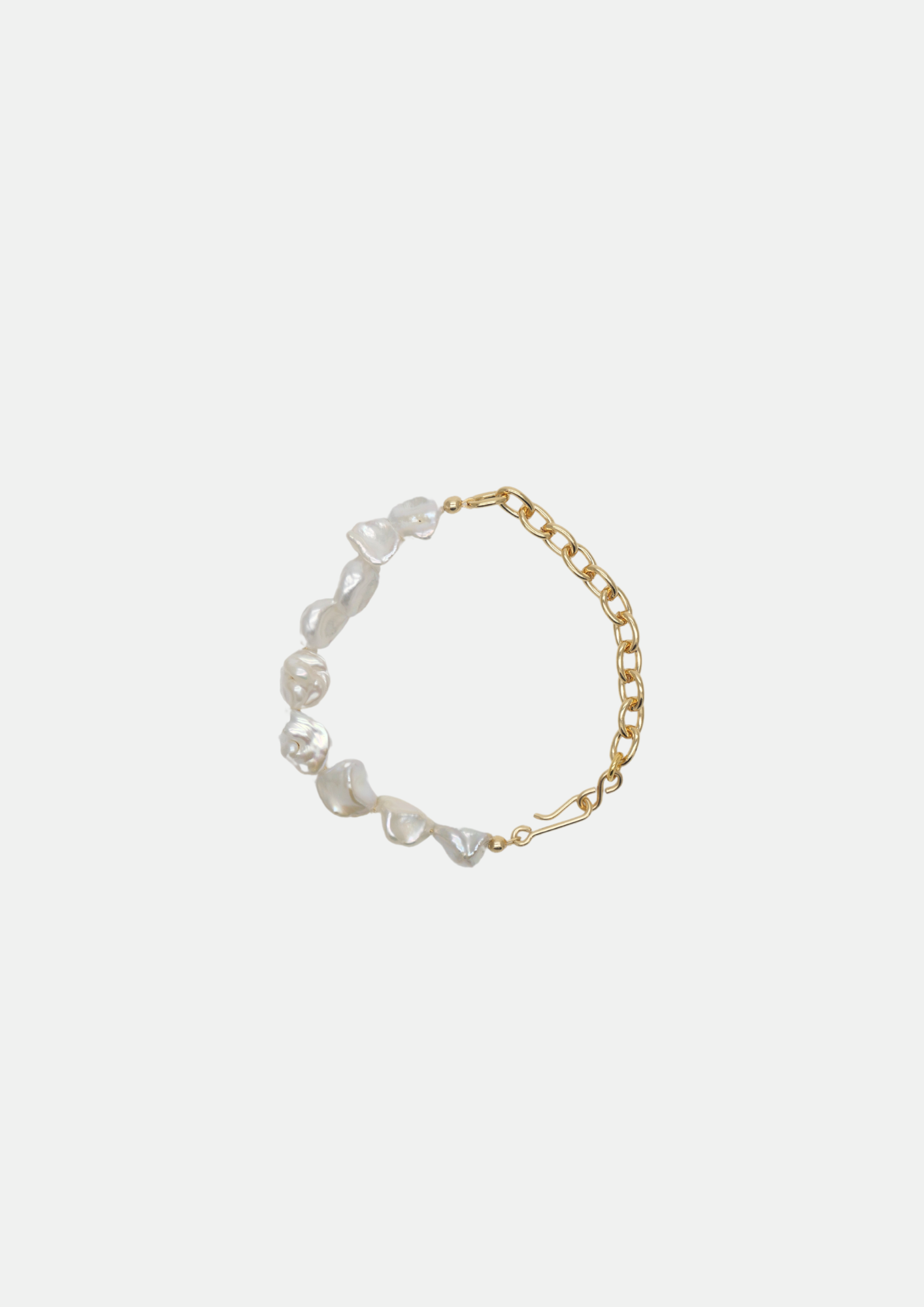 Ress-Armband aus zwei Materialien