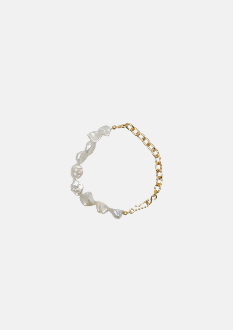 Ress-Armband aus zwei Materialien