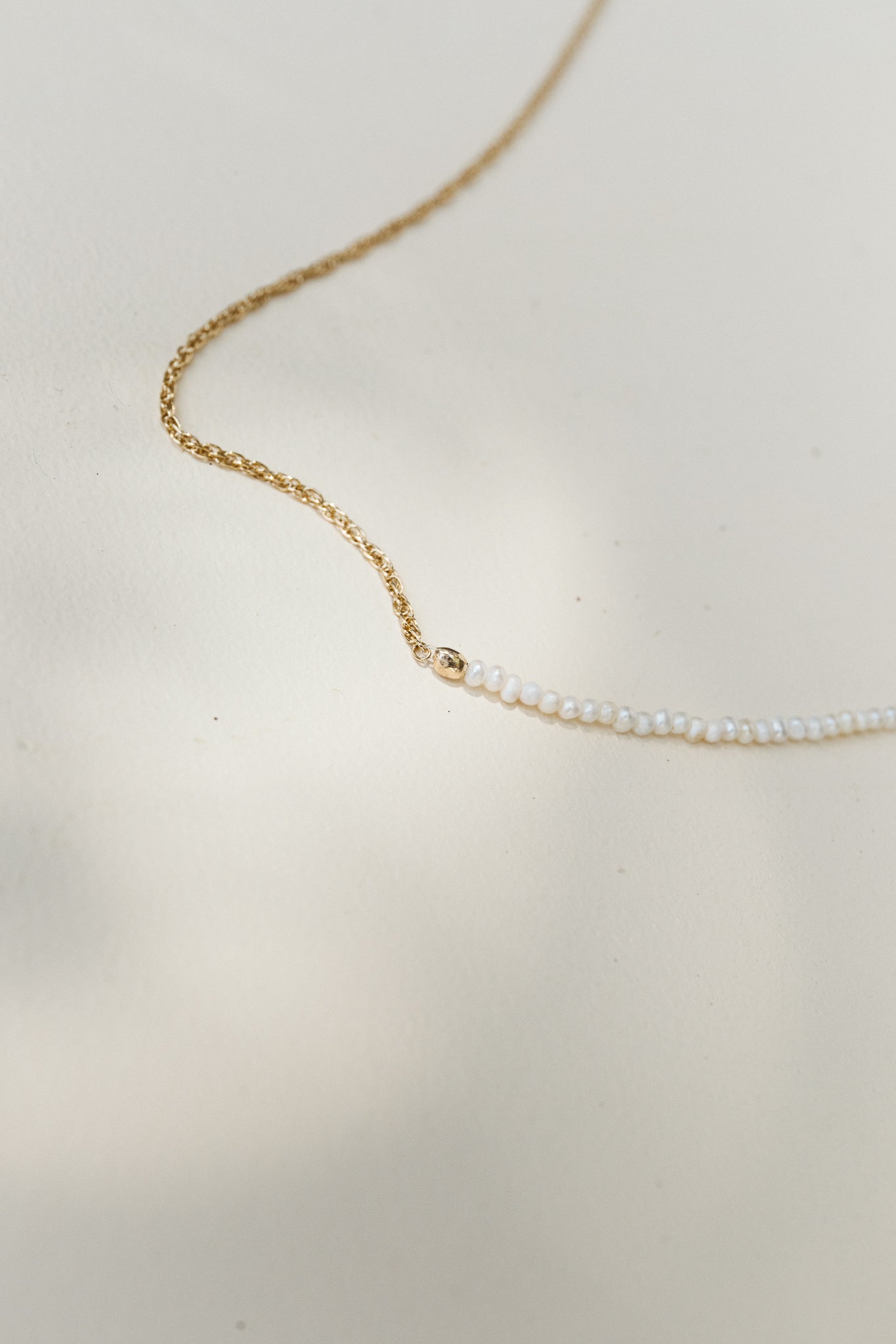 Collier Maggie bi-matière