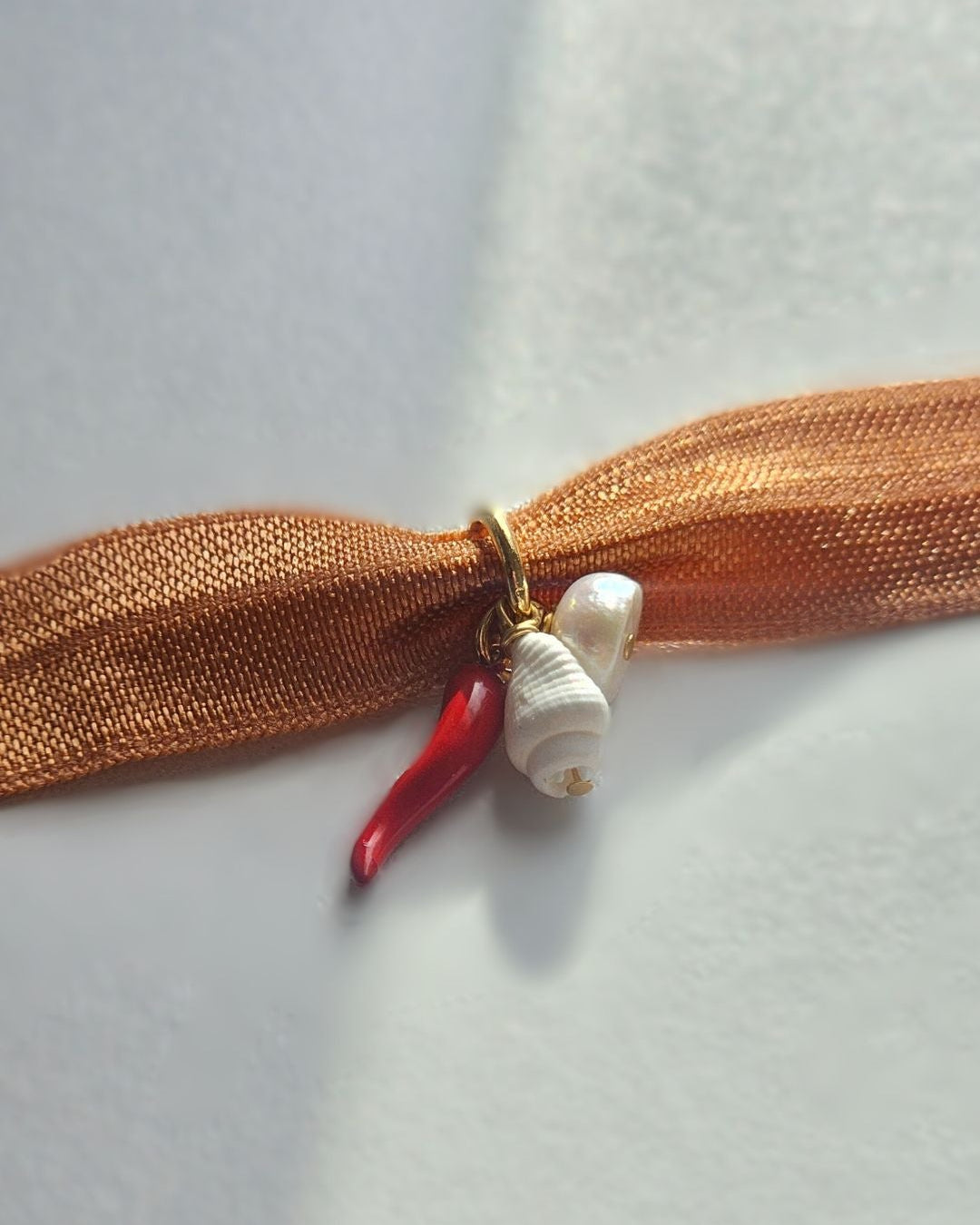 bracelet porte bonheur piment