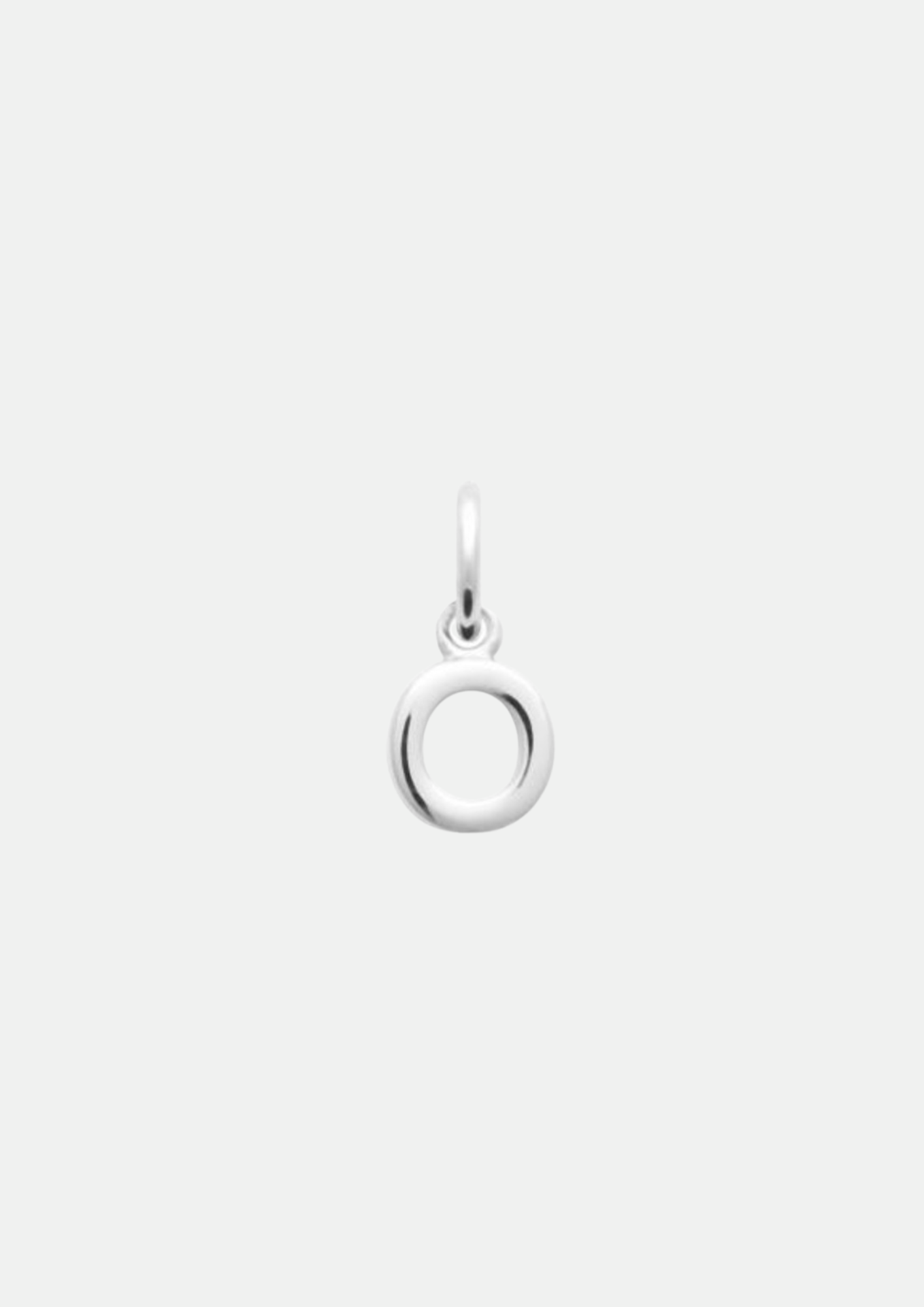 Initiale lettre pendentif en argent 925