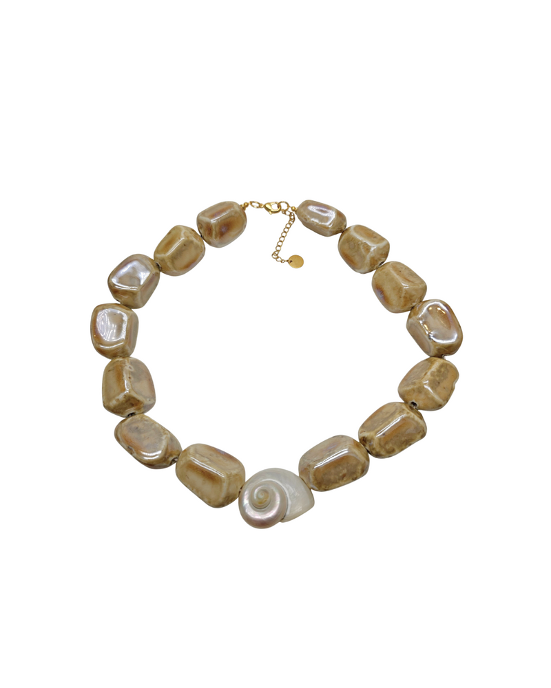 Lena beige choker