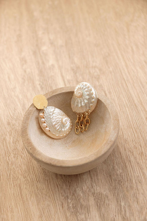 Boucles d'oreilles asymétrique Harper