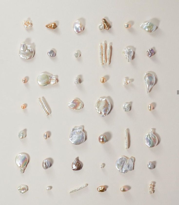 Les différentes formes de perles de culture