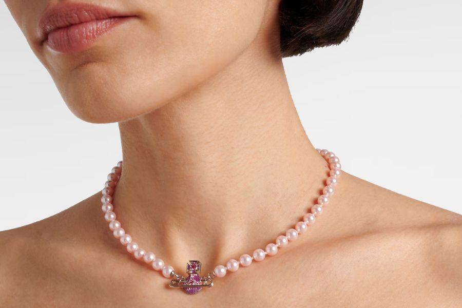 Collier briquet Vivienne Westwood