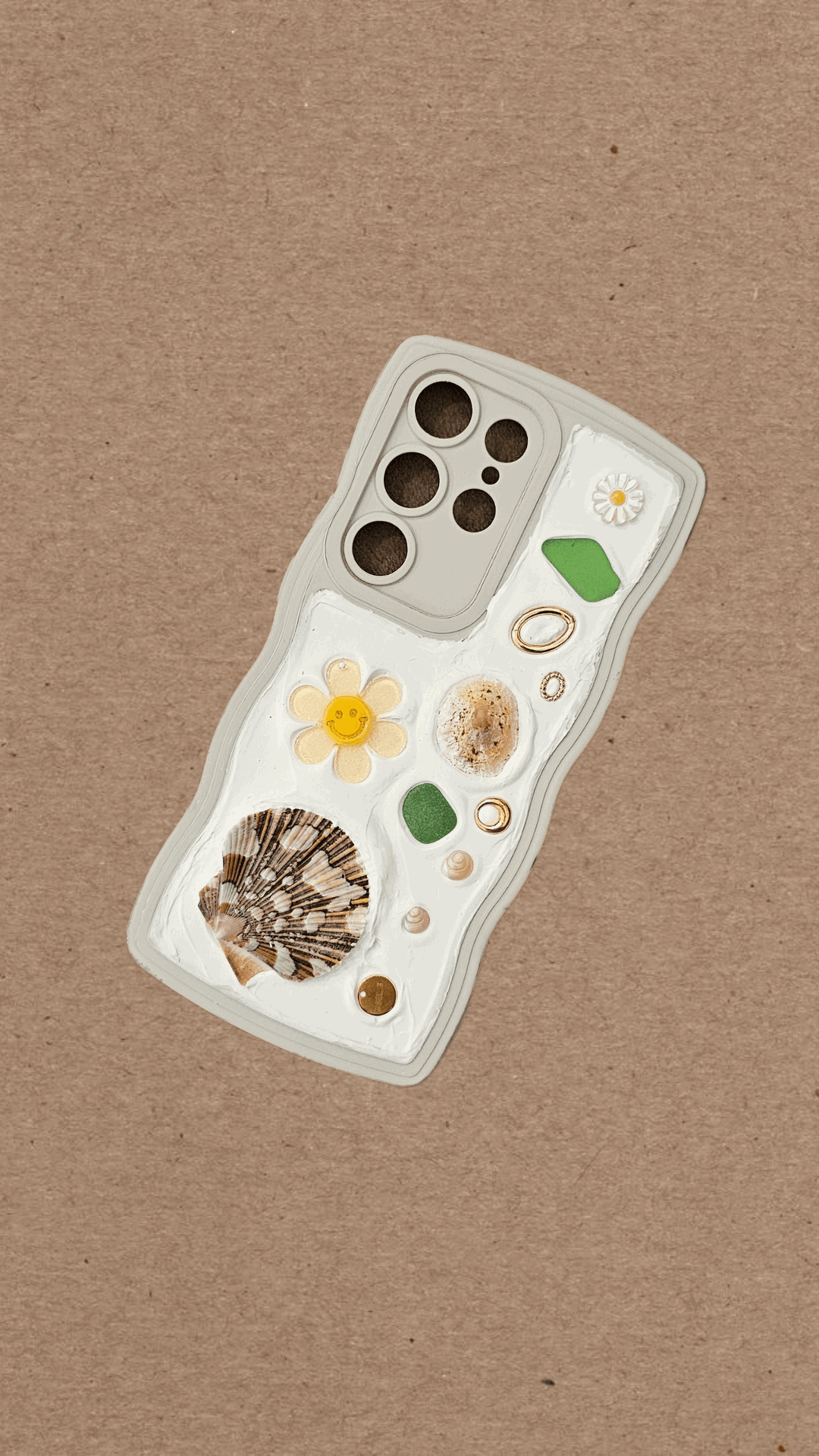 Coque de téléphone coquillages