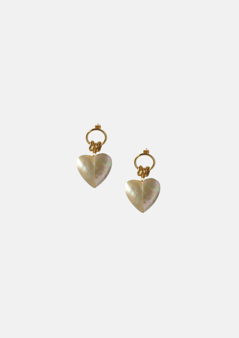 Judith heart earrings