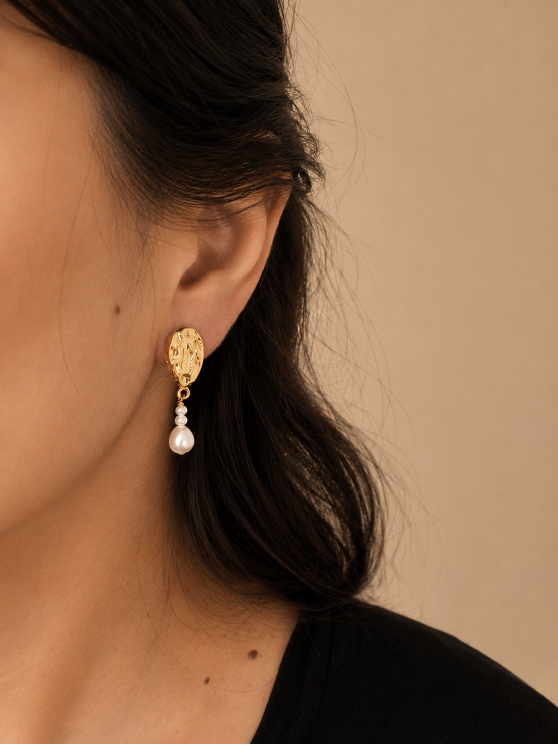 Lalie Cultured Pearl Earrings