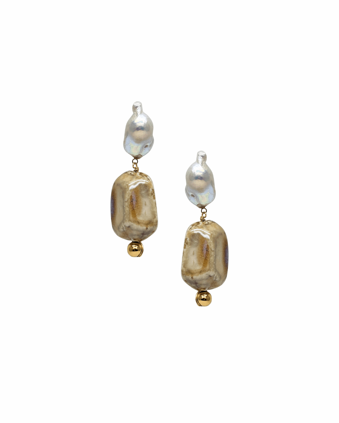 Boucles Léna beige