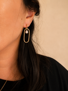 Ella Oval Earrings