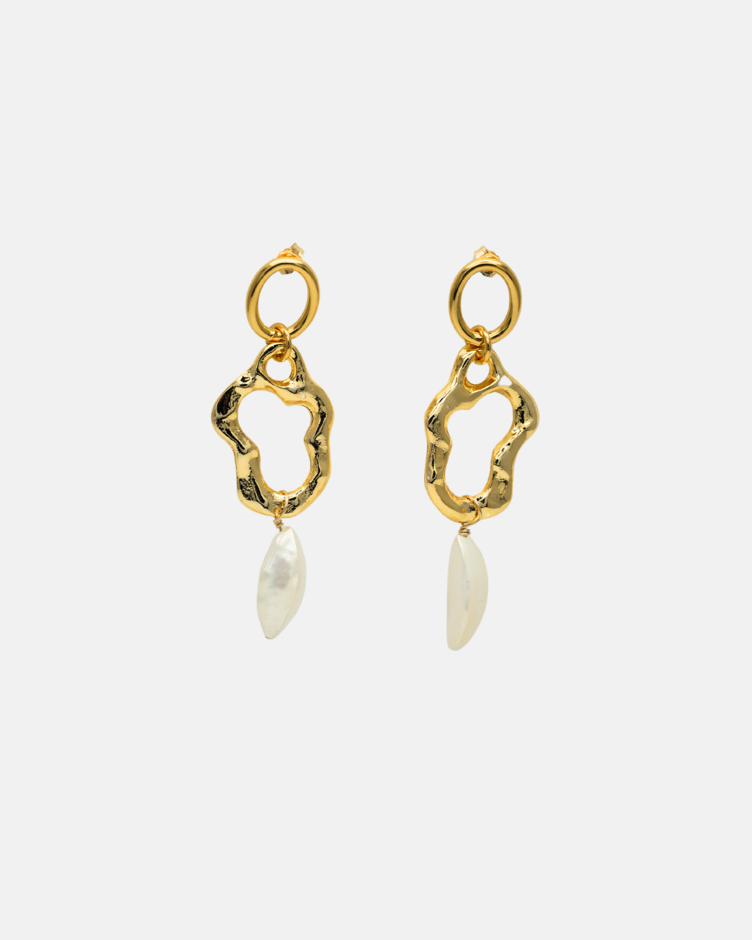 Chloé mother-of-pearl earrings