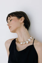 Choker „Judith“ aus zwei Materialien