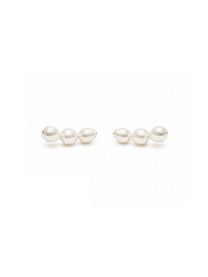 Bijou d'oreille en perles de culture