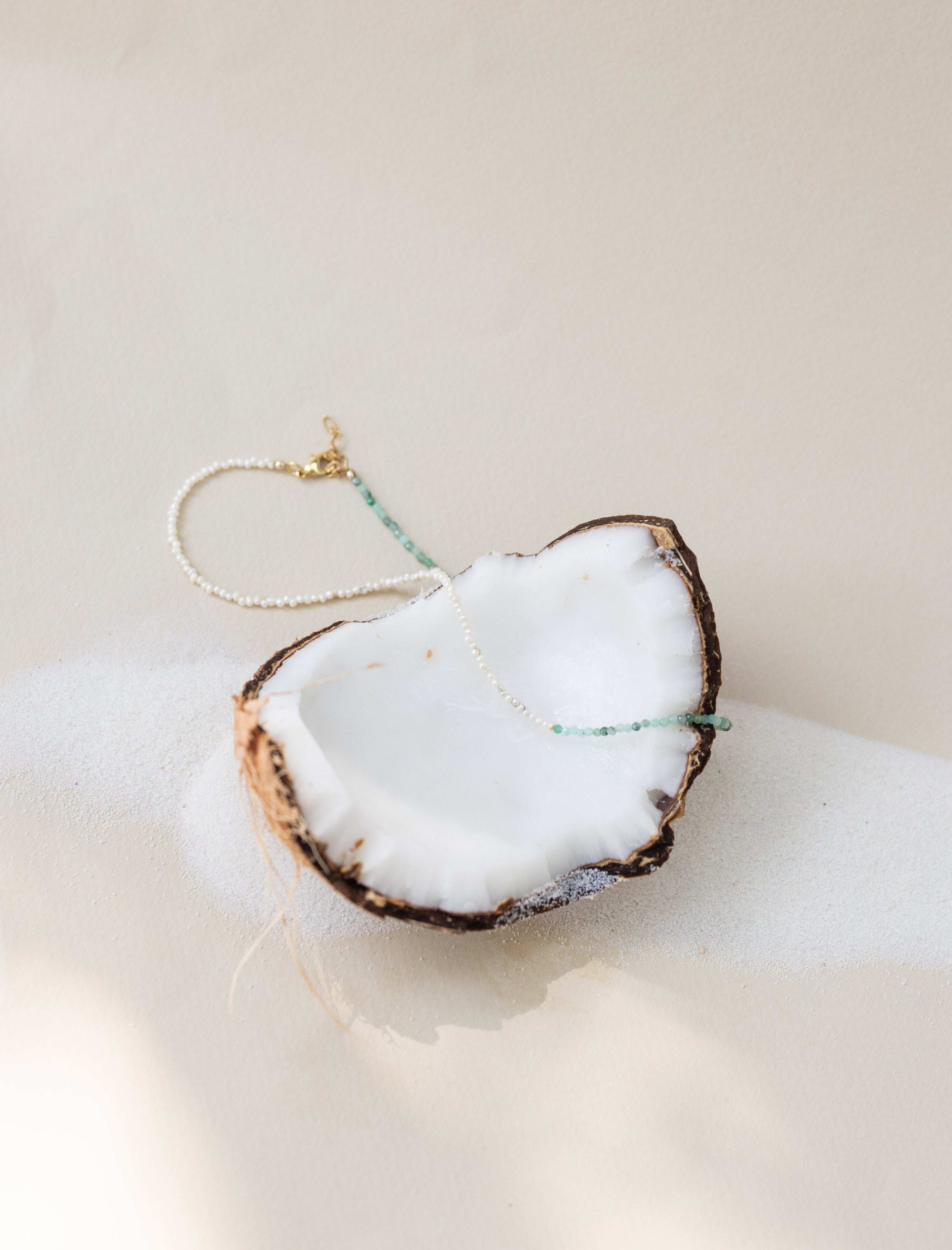 Collier Emmie bi-matière