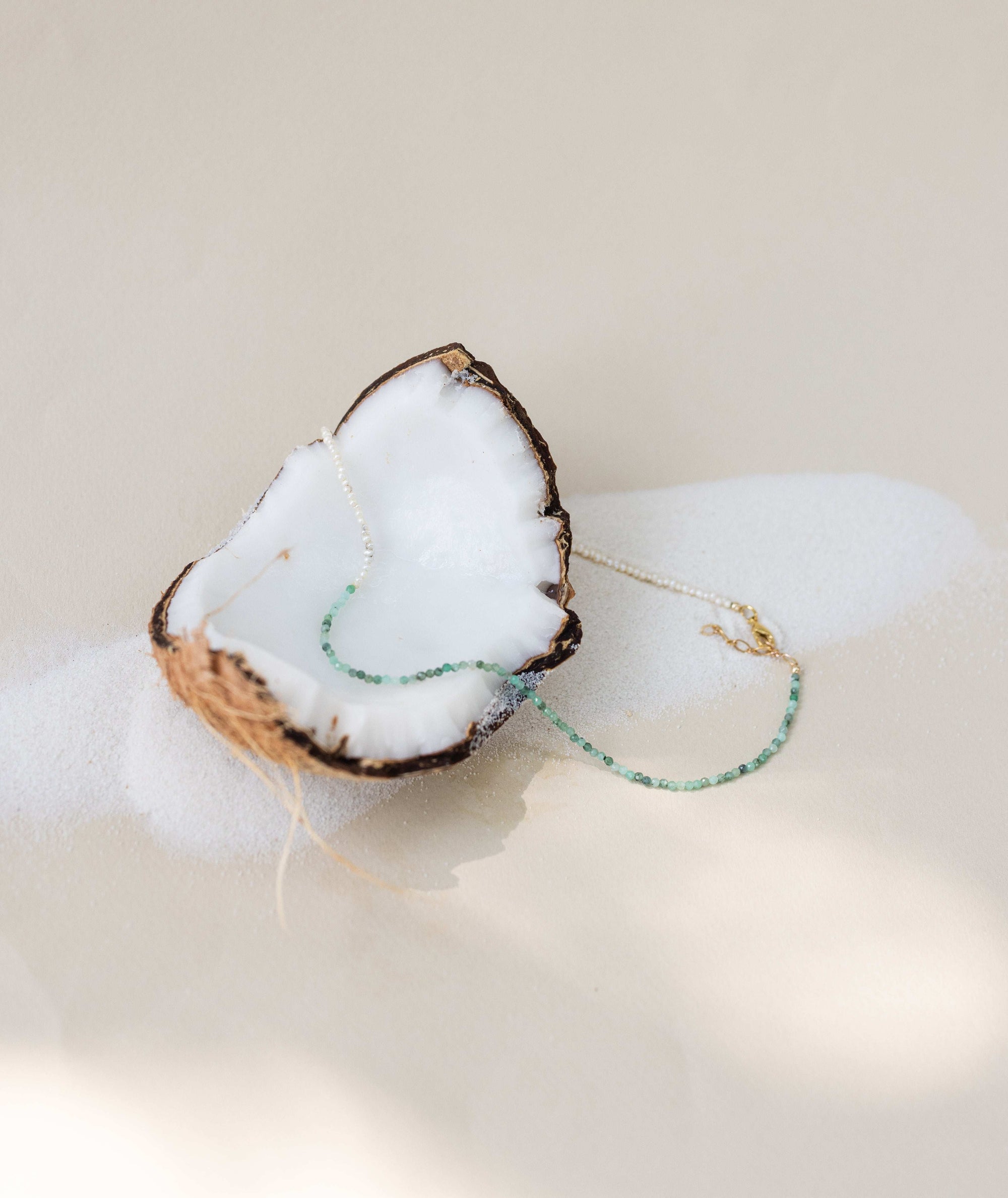 Collier Emmie bi-matière