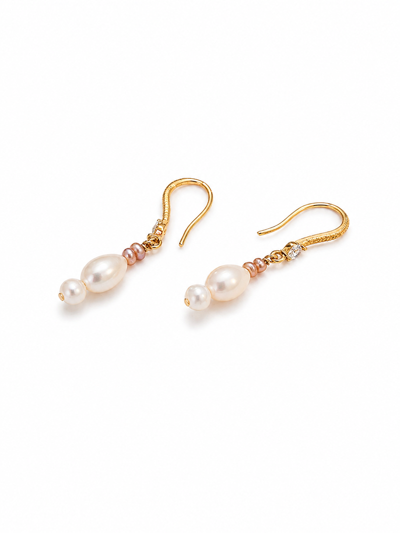 Boucles d'oreille Rosalia ~2 - Fête des mères