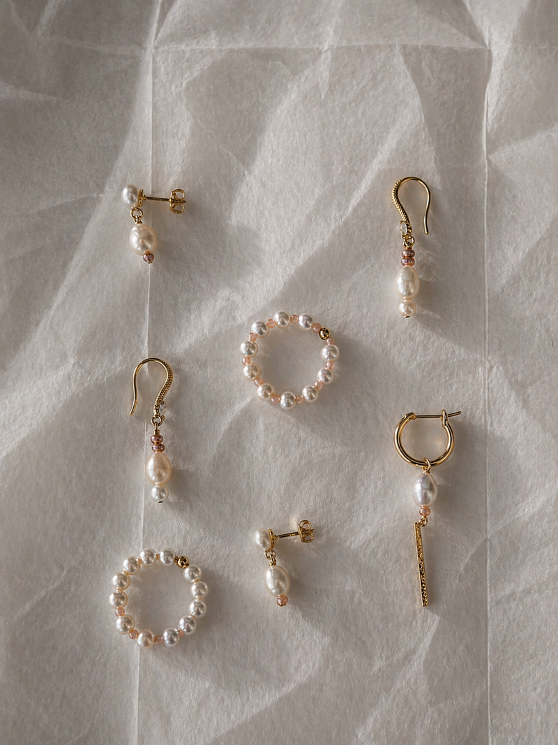 Boucles d'oreille Rosalia ~2 - Fête des mères
