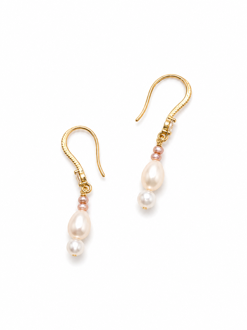 Boucles d'oreille Rosalia ~2 - Fête des mères