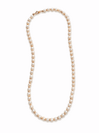 Collier en perle blanches