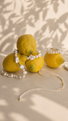 Gabi necklace with colourful beads