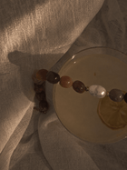 Béa sunstone and pearl necklace