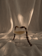Béa sunstone and pearl necklace