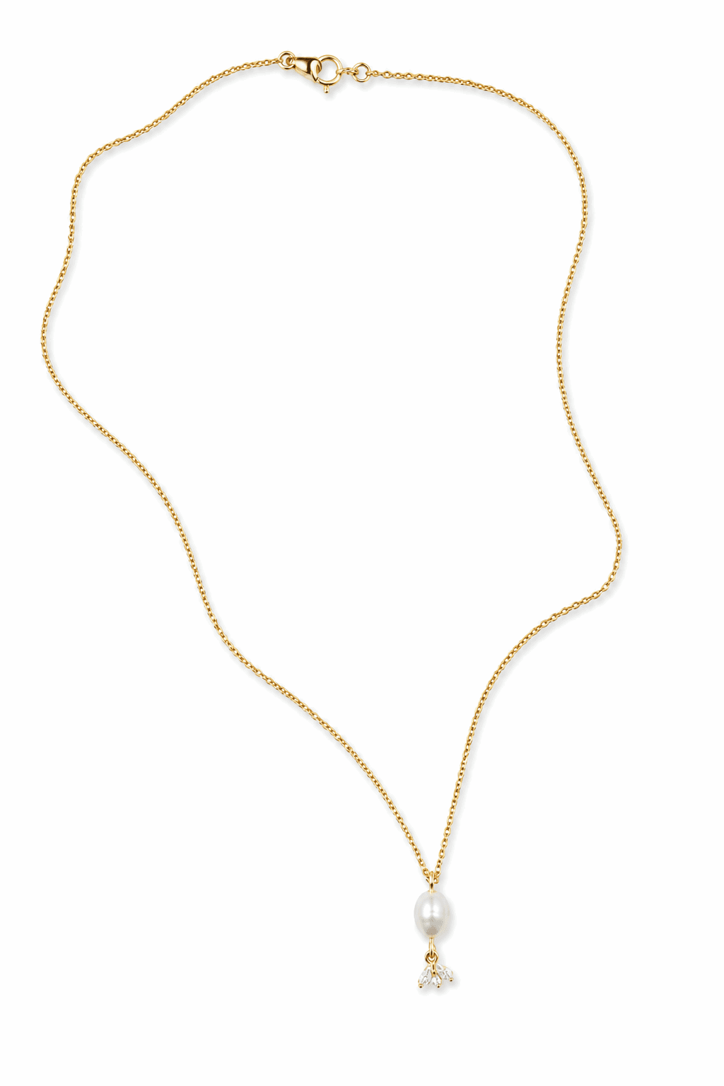 Collier fin France en perles et Swarovski