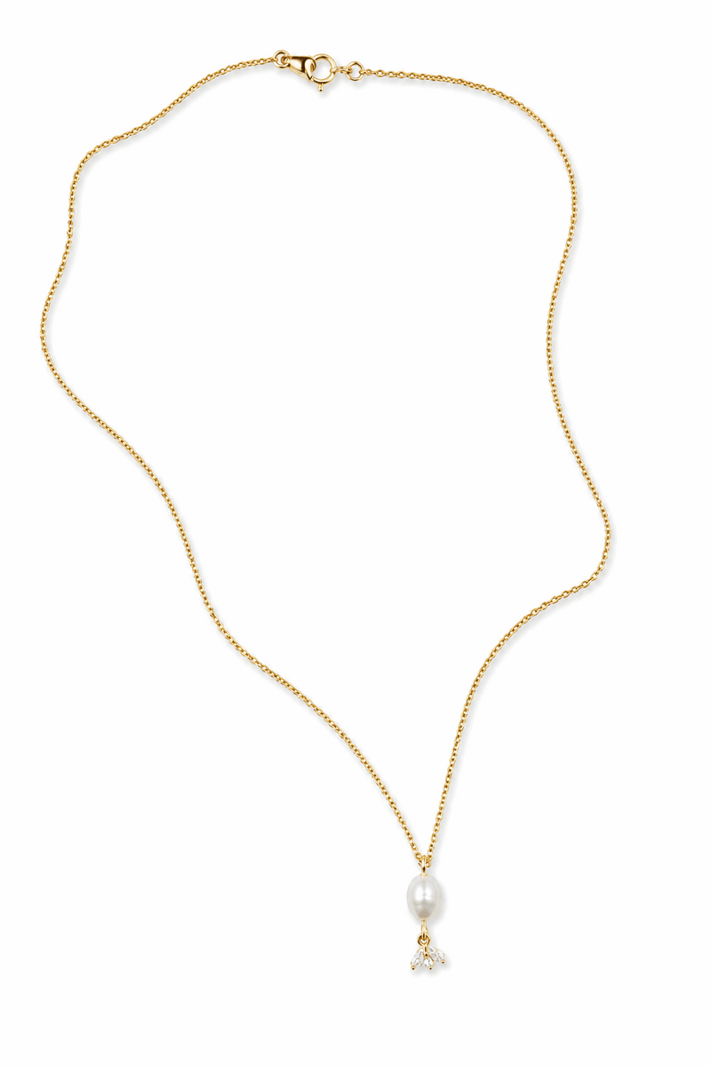 Collier fin France en perles et Swarovski