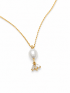 Fine necklace France with pearls and Swarovski