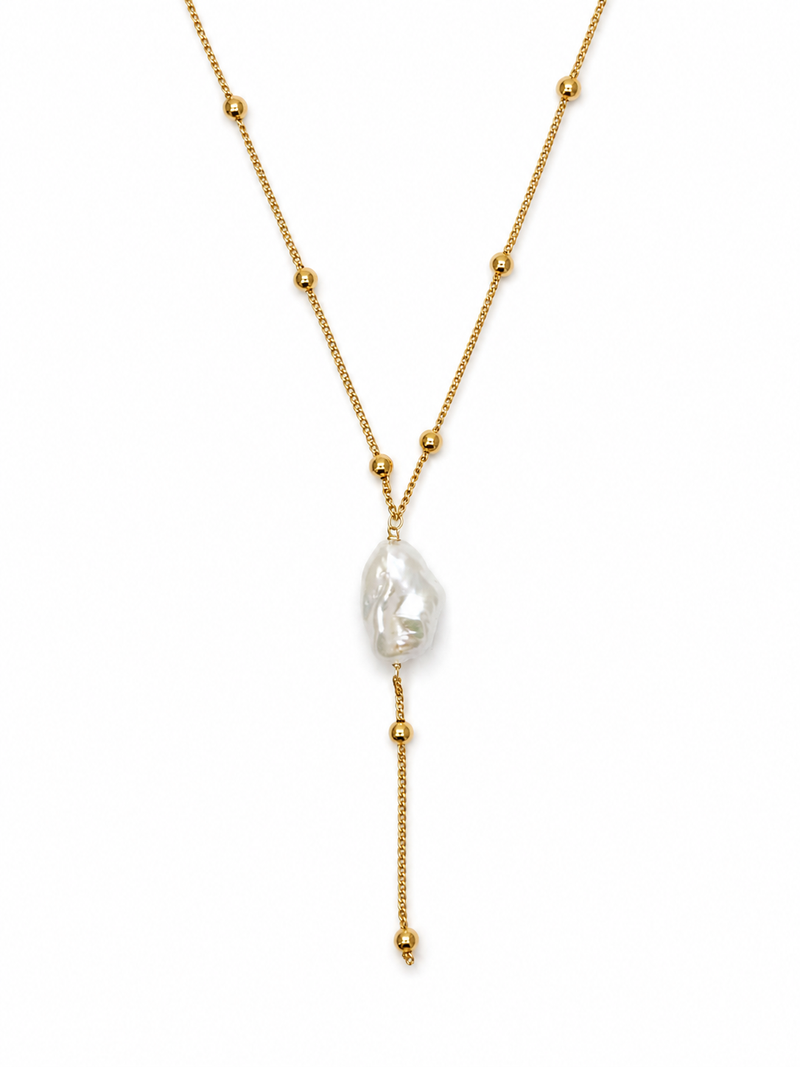 Collier Yuna chaine et perle