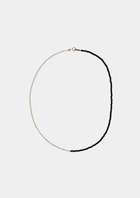 Collier Emmie bi-matière en perles
