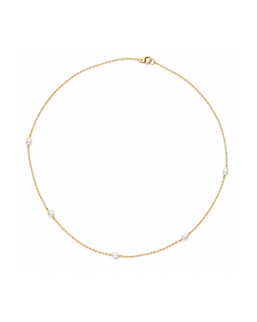 Collier Georgia chaine & perles