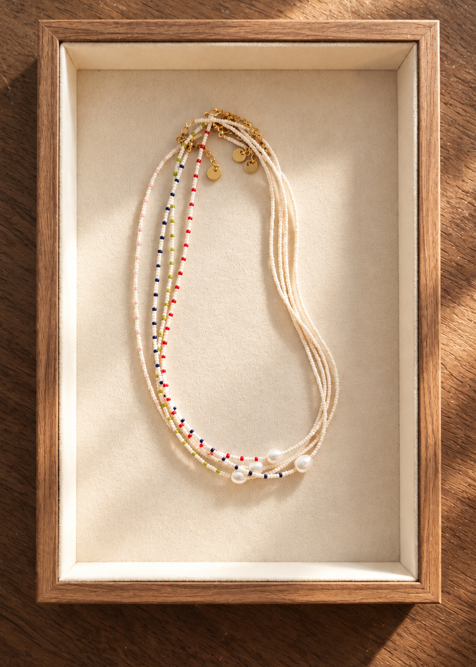 Collier Jeanne fabriqué à la main en France