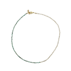 Collier Emmie bi-matière en perles
