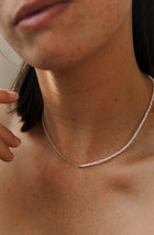 Collier Maggie bi-matière
