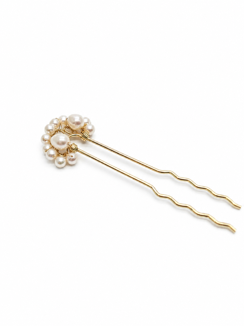 Epingle à cheveux Teddy en perles