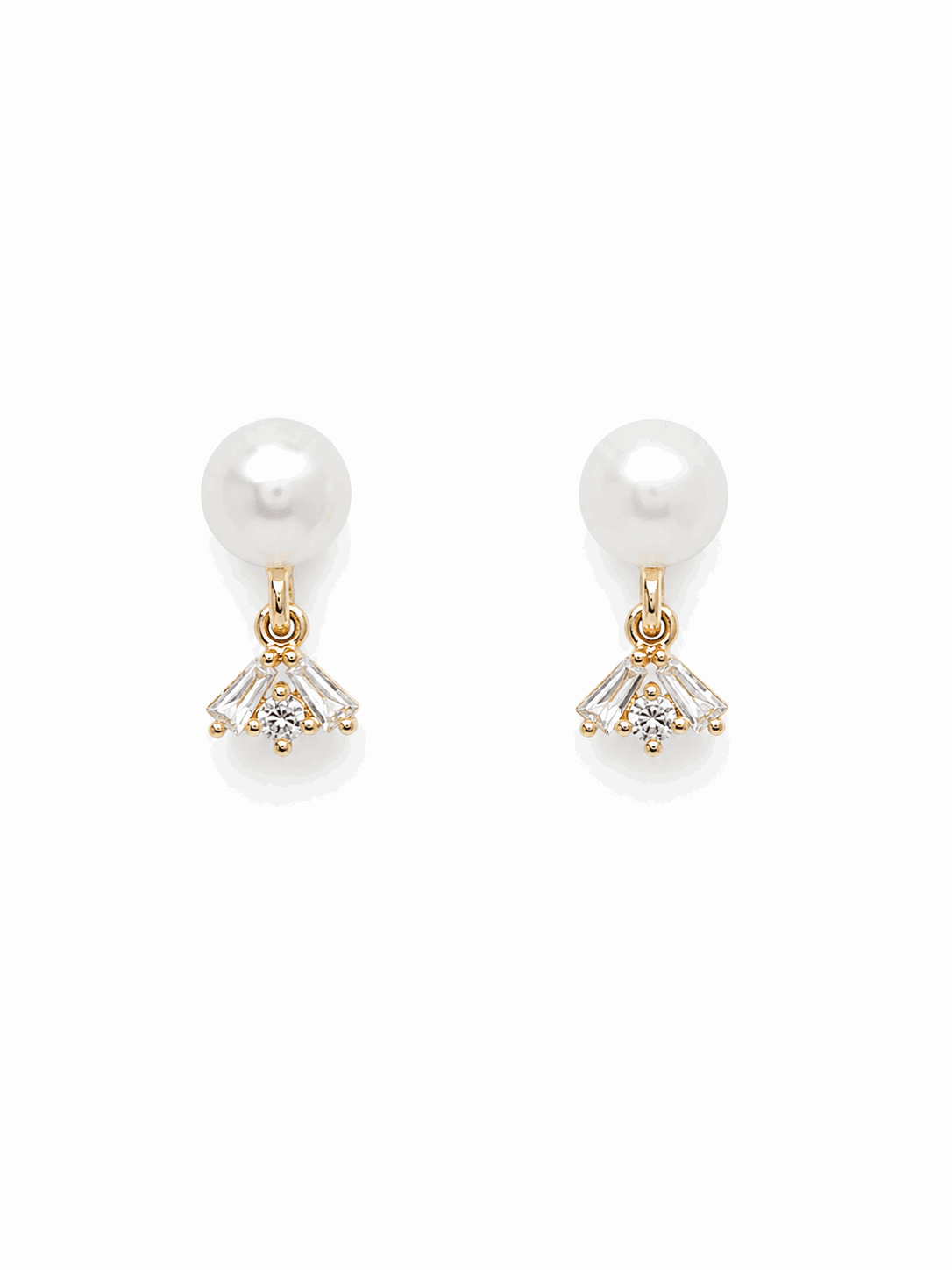 Boucles d'oreille France en perles et Swarovski