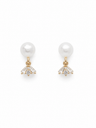 France earrings with pearls and Swarovski crystals