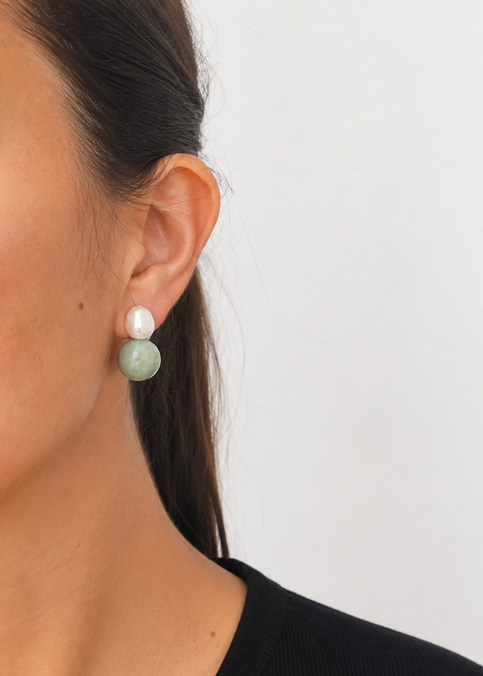 Boucles d'oreilles perles de culture