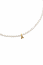 Rim Initial Necklace