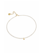 Rim Initial Necklace