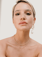 Boucles longues Max en perles baroques