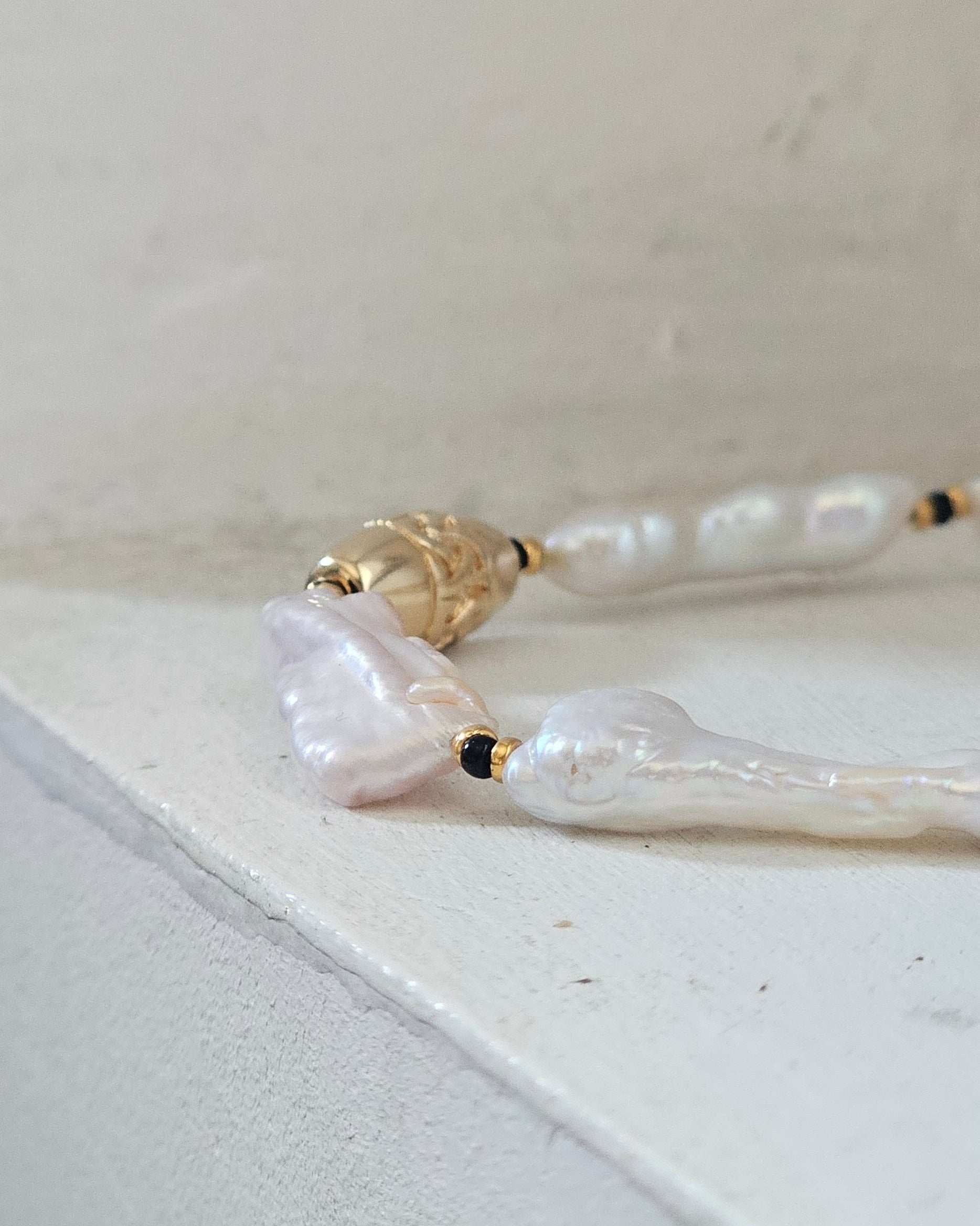 Bracelet Mar en perles de culture baroque