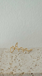 Grimpeur d'oreille en or 