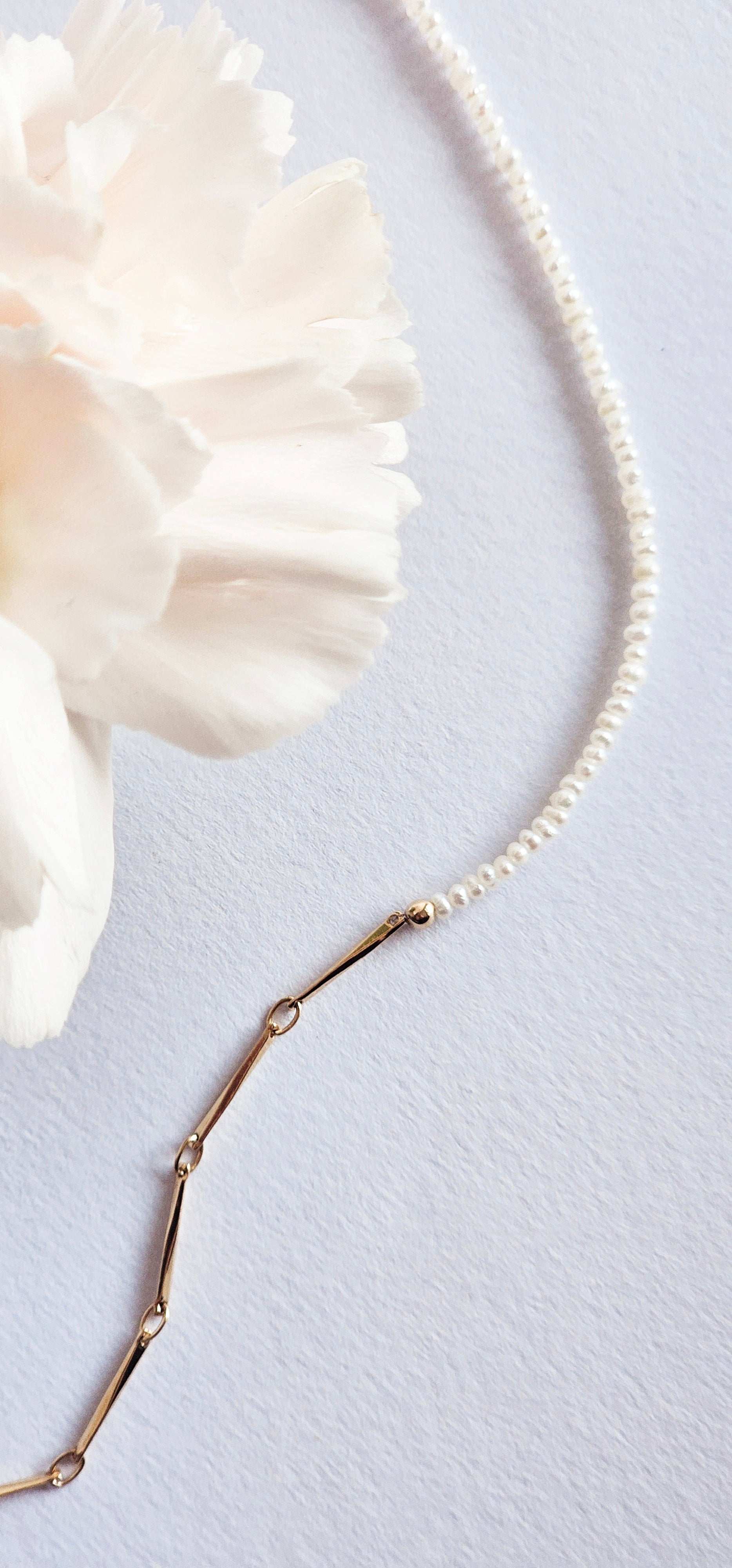 Collier bi-matière Teri