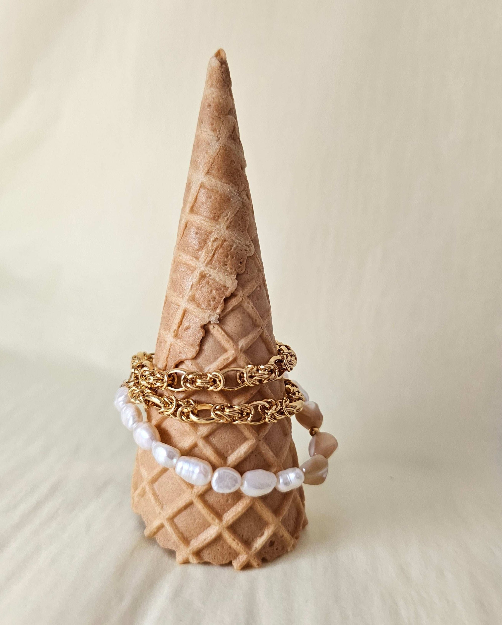 Collier bi-matière Ash