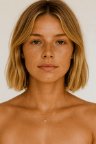 Collier Lettre d'Amour or