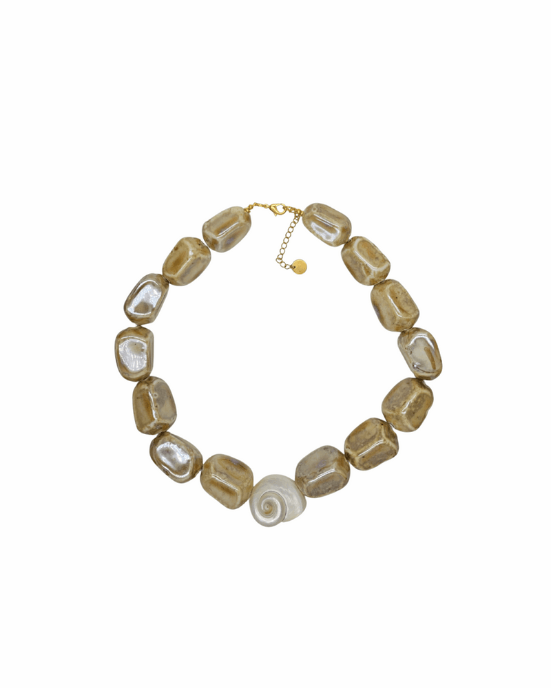 Choker Lena beige