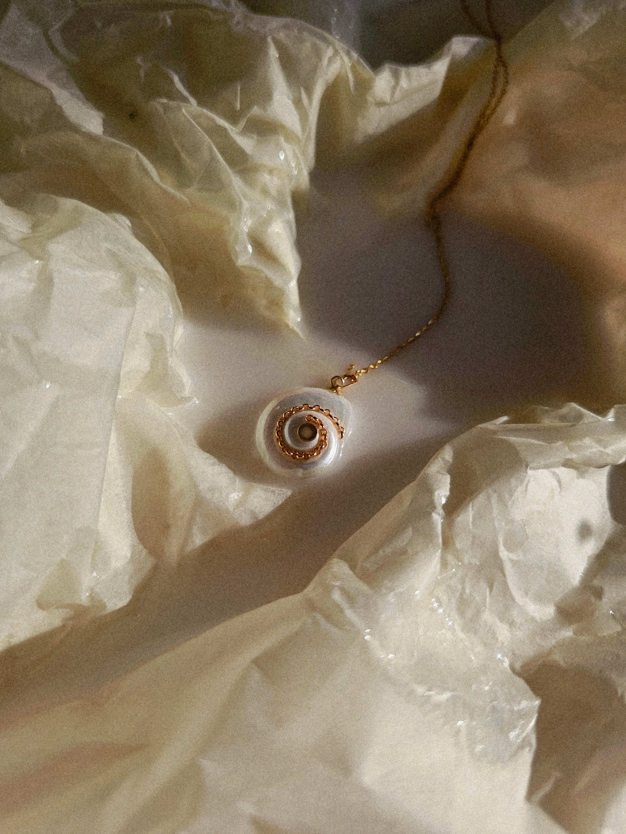 Collier coquillage Céleste