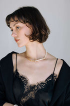 Collier bi-matière Ash